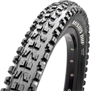 a Maxxis Minion mountain bike tire