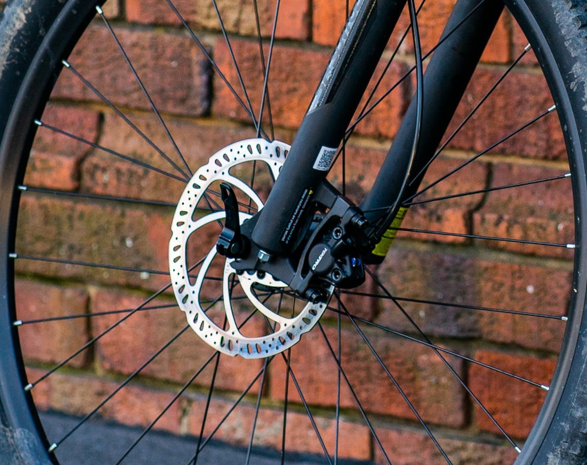 double disc brake cycle with gear