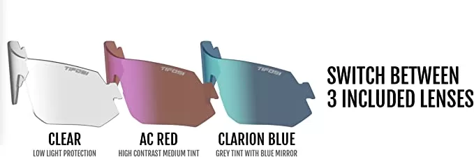 Tifosi Optics Tsali Sunglasses Included Lenses