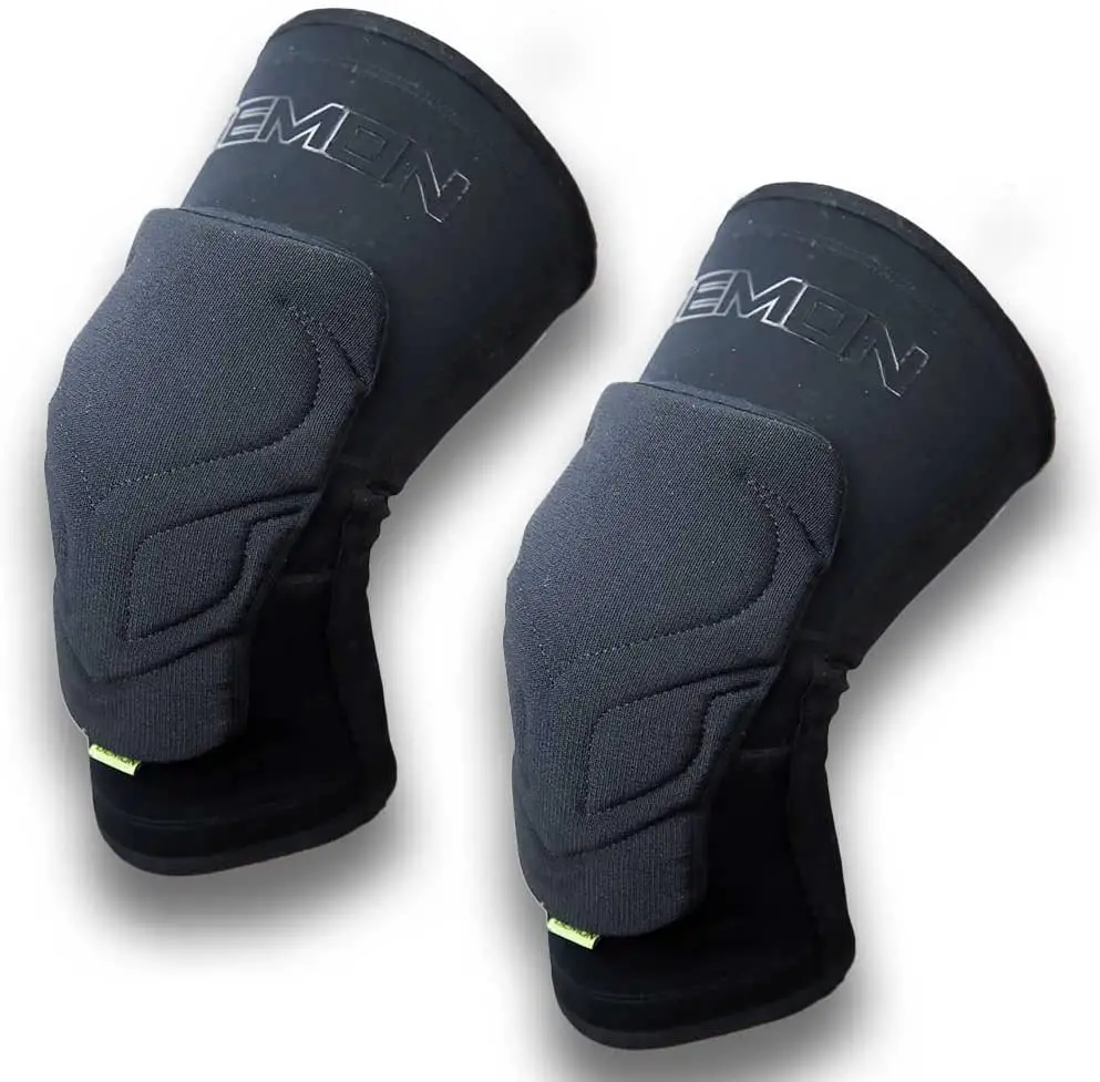 Demon Enduro Knee Pads Side By Side View