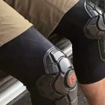 G-Form Pro X2 Knee Pads Wearing
